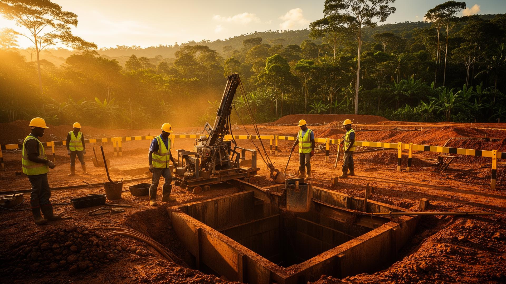 Responsible cooperative gold mining in Axim-Agona, Ghana